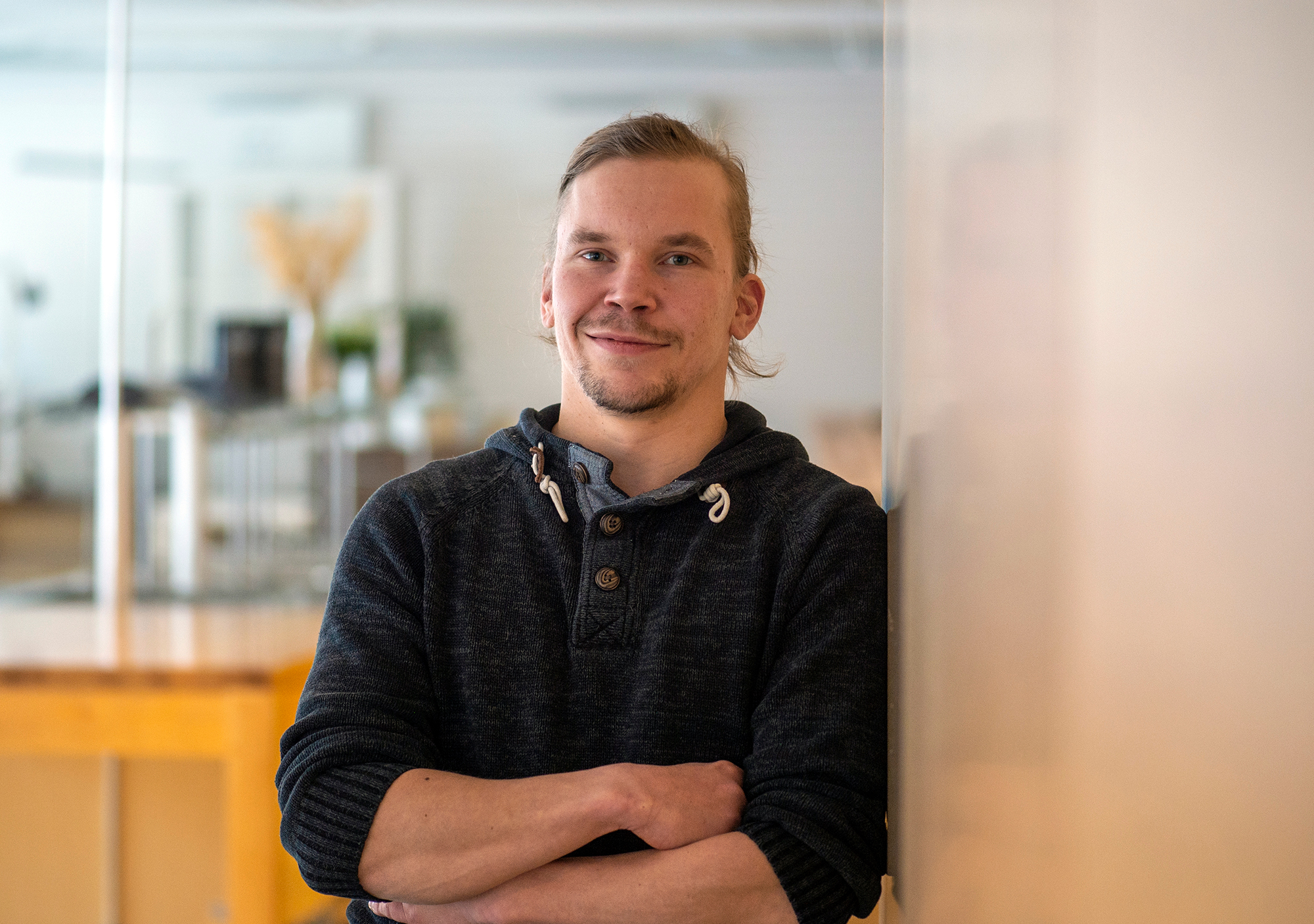 Metsätieteen opiskelija Ari Voutilainen