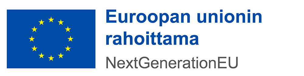 Euroopan unionin rahoittama NextGenerationEU -logo
