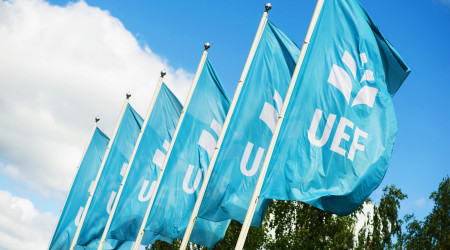 UEF flags.