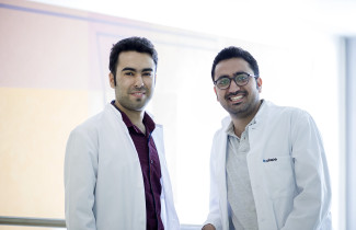 Graduate students Ali Mohammadi and Mohammadhossein Ebrahimi, Master&#039;s Degree Programme in Medical Physics