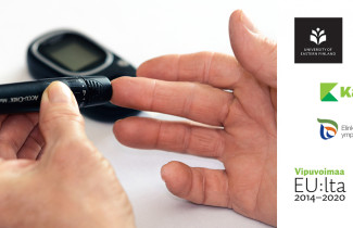 verensokerin mittaaminen sormenpäästä.