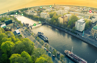 SENSOTRA-hankkeen kuvituskuva.