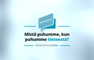 Mistä puhumme -keskustelusarja hero