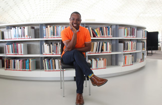 YUFE student Adeniran Adewoye.