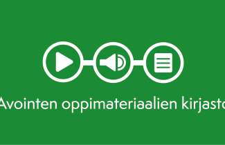 Avointen oppimateriaalien kirjaston logo