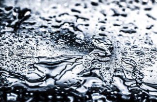 Water drops.