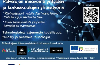 Tutkimusryhmän kuva: Hyvinvointialan Metaversumipalvelut / Itä-Suomen yliopisto
