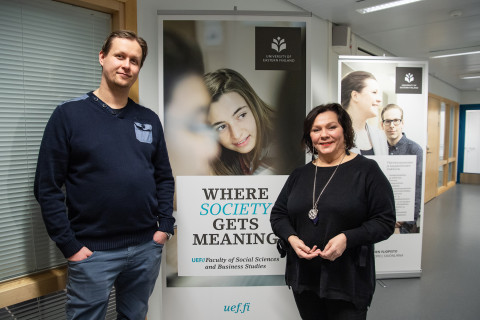 Tomi Mäki-Opas ja Marja Vaarama