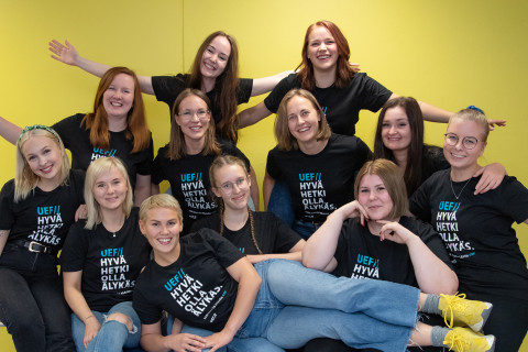 UEF-lähettiläät lukuvuonna 2019-2020.