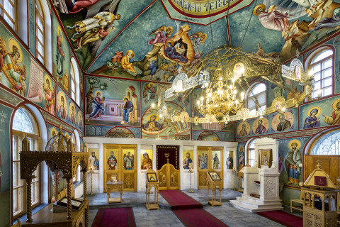 Ortodoksi kirkon sisätilat