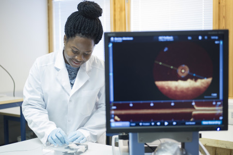 Student Sandra Sefa, Master&#039;s Degree Programme in Medical Physics (2016-2018)