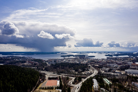 Ilmakuva Kuopiosta