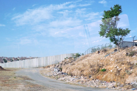 Maisema Palestiinasta.