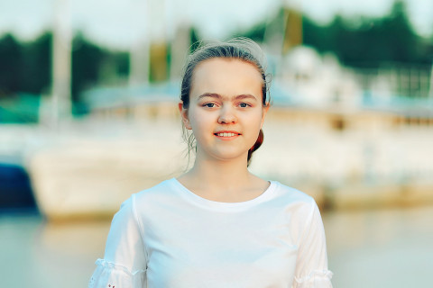 Venäjän kielen opiskelija Anastasiia Lavrenchuk 