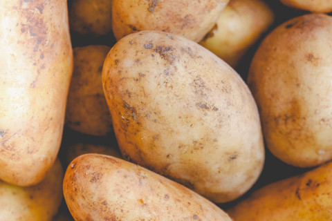 Perunat lähikuvassa.