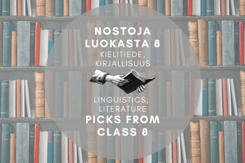 kirjoja kirjahyllyssä.