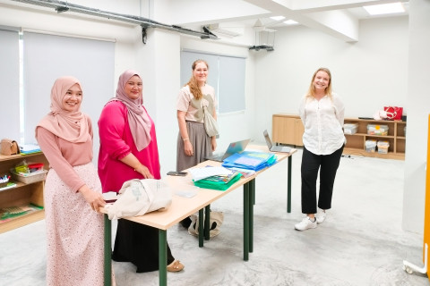 Opettajat Kuala Lumpurissa.