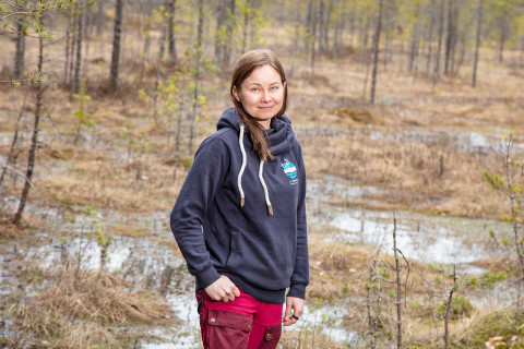 Yliopistotutkija, dosentti Anna Laine-Petäjäkangas. Kuva: Suomen Kulttuurirahaston Pohjois-Karjalan rahasto