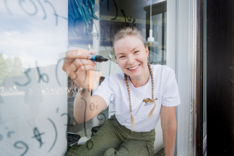 Matematiikan opiskelija Sofia Joronen