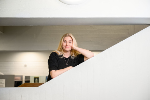 Fysiikan ja matematiikan aineenopettajaopiskelija Venla Sinkkonen