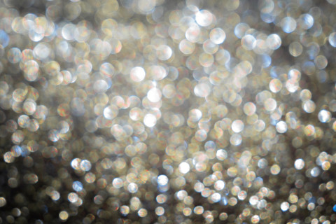 Gold and silver glitter. Photo Mostphotos.