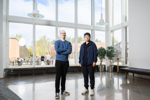 Atte Pennanen ja Siyu Wang.