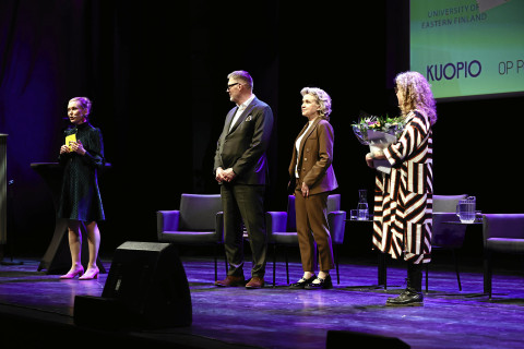 Minna Canth -palkintotilaisuus 2026. Kuva: Savon Sanomat