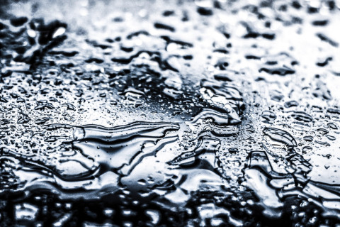 Water drops.