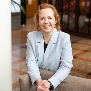 Terhi Nevalainen smiling