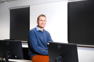  Kimmo Elo at the Joensuu campus.