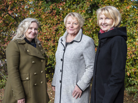 Piia Björn, Leena Holopainen ja Eija Kärnä