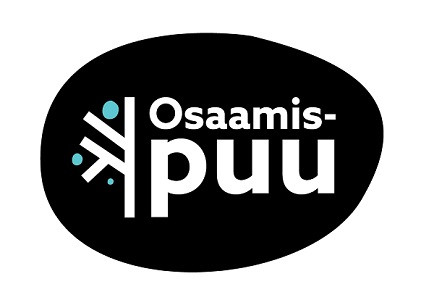 Osaamispuu-logo jossa piirrospuu ja teksti
