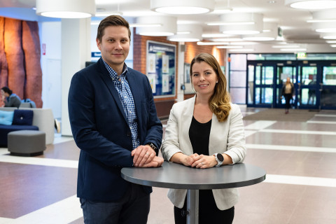 Jani Räihä ja Laura Räihä