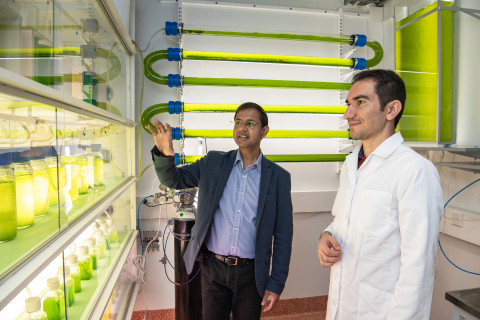 Amit Bhatnagar ja Ehsan Daneshvar.