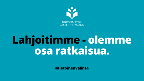 Ladattava kuva lahjoittajalle.