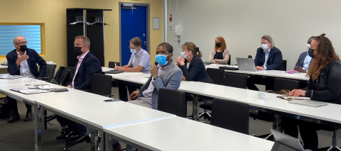 Ambassador Jyrki Pulkkinen visiting Kuopio.