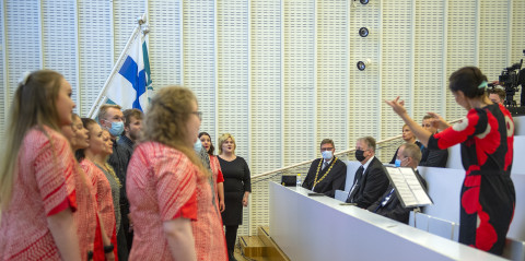 Itä-Suomen yliopiston kuoro.
