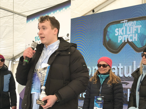 Samu Lehtonen Tahko Ski Lift Pitchissä 2022