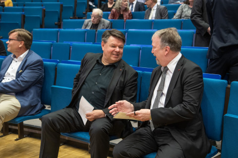 Petteri Taalas ja Tuomo Meriläinen.