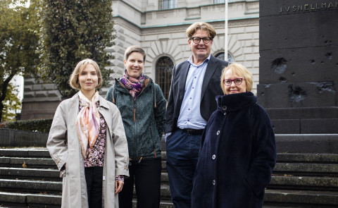 Group photo. Photo: Valtteri Nevalainen.