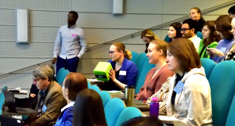 Audience at SBBN symposium.