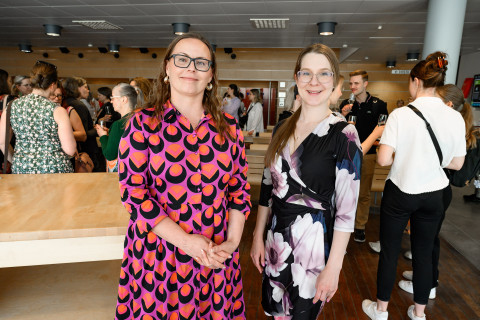 Anu Ruusunen ja Anne Pohju.