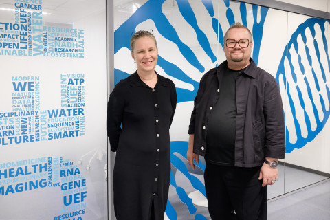 Eerika Finell ja Jari Martikainen.