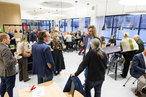 Säätiöt ja rahastot ry:n yliopistokiertue saapui Kuopion kampukselle 18.11.2025.