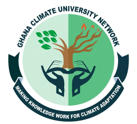 Ghana Climate University Network logo.