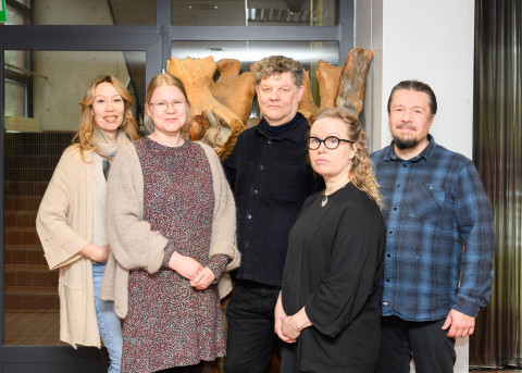 Suo 2.0. hankkeen tutkijat Joensuun kampuksella.