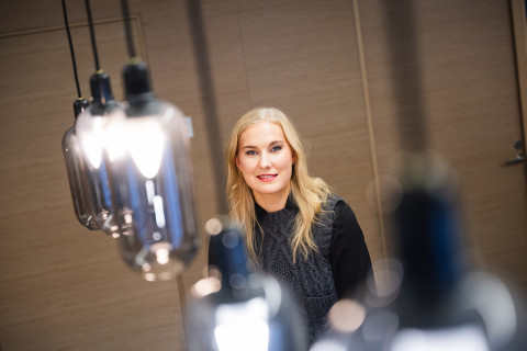 Avoimen yliopiston opiskelija Jenna Hokkanen.