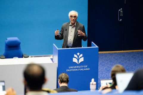 Siamäk Naghian, the Chair of the Board of the University of Eastern Finland and CEO of Genelec Oy.