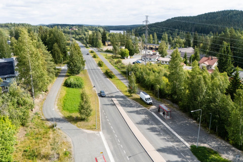 Ilmakuva Kuopion Hiltulanlahdesta.