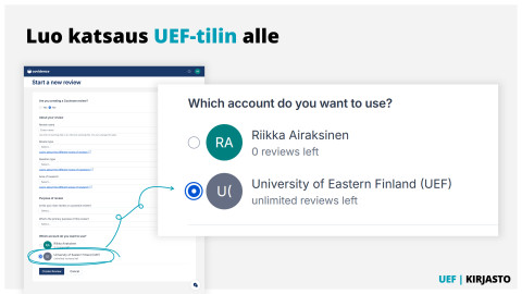 Kuvankaappaus, joka toistaa tekstin sisältöä.